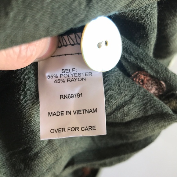 . Anthropologie fig and flower Boho Maxi Dress S - Picture 9 of 10